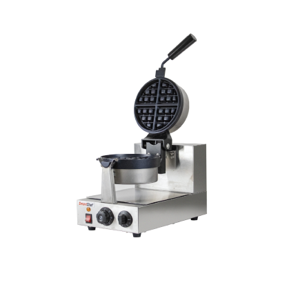 Waffle Baker-Single Round Rotating